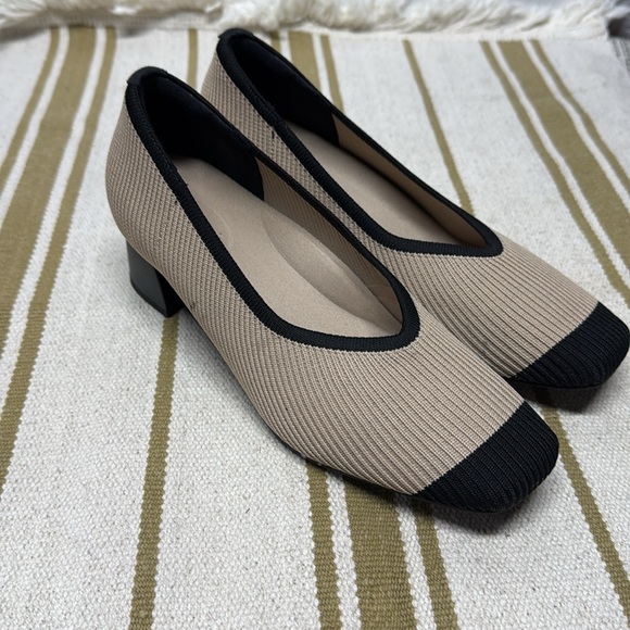 Arromic Women's Pumps, Closed Toe Chunky Heels for Women, Square Toe sz 8.5 - Picture 10 of 10